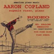 コープランド（1900-1990）/Rodeo 4 Piano Blues Etc： Russo(P)