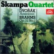 Dvorak / Brahms/String Quartet.12 / 1 Skampa. sq