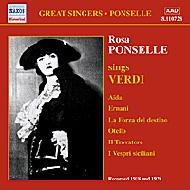 Opera Arias: Ponselle(S)/ Met