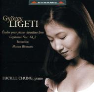 ꥲƥ른1923-2006/Etudes Capriccio Piano Works Lucille Chung(P)