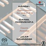 إǥ1685-1759/Organ Concerto.5 6 8 11 Chorzempa Schroder / Concerto Amsterdam (Hyb)