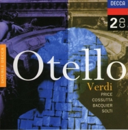 ǥ1813-1901/Otello Solti / Vpo Cossutta M. price Bacquier K. moll Dvorsky