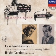 Burleske : Gulda(P)A.Collins / London Symphony Orchestra +Lieder : Guden(S)