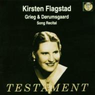 Grieg / Dorumsgaard/Songs： Flagstad(S)