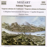 ⡼ĥȡ1756-1791/Missa Solemnis K.339 Etc Peire / Collegium Instrumentale Brugense