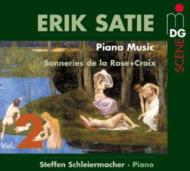 サティ（1866-1925）/Piano Works Vol.2： Schleiermacher