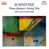 シュニトケ（1934-1998）/Piano Quintet Strng Trio： 1999afcm Ensemble +chamber Works