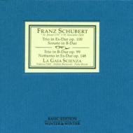 シューベルト（1797-1828）/Piano Trios.1 2： La Gaia Scienza