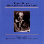 ブロッホ（1880-1959）/Works For Viola： Zaslav Duo