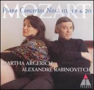 Piano Concerto.20, 10, 19: Argerich, Rabinovitch, Faerber / Wurttemberg.co