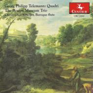 テレマン（1681-1767）/Chamber Music： Boston Museum Trio