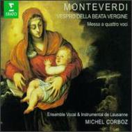Vespro Della Beata Vergine: Corboz / Ens.vocal & Instrumental De Lausanne