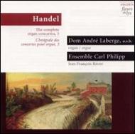 ヘンデル（1685-1759）/Comp. organ Concertos Vol.3： Lab