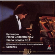 Piano Concerto.2, Piano Sonata.2: Sultanov(P)m.shostakovich / Lso