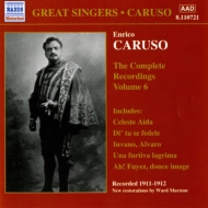 Opera Arias Classical/Enrico Caruso Complete Recordings Vol.6