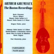 ʽ/Grumiaux The Boston Recordings-bach Bartok Debussy Mozart Etc