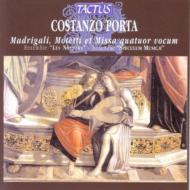 ポルタ、コスタンツォ（1529-1601）/Madrigales Motetos Missa Quartuor Vocrum： Ensemble Les Nation Speculum