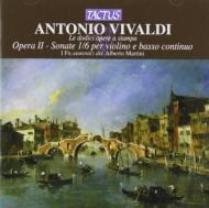 ヴィヴァルディ（1678-1741）/Violin Sonatas Op 2 Vol.1： Martini(Vn) Accademia I Filarmonici