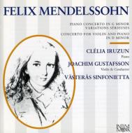 メンデルスゾーン（1809-1847）/Piano Concerto.1 Concerto Forpiano ＆ Violin： Iruzun(P)etc