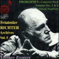ץեա1891-1953/Piano Concerto.5 Piano Sonatas.2 6 Etc S. richter(P)