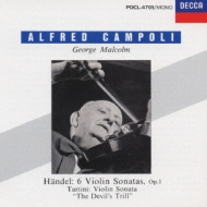 Violin Sonata.1-6: Campoli / Malcom +tartini