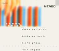 Phase Patterns, Pendulum Music, Piano Phase, 4 Organs: Ensemble Avantgarde