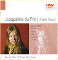 Cello Recital / Jacqueline Du Pre