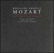 後期3大交響曲集 ワルター、フルトヴェングラー、トスカニーニ、他(3CD) : モーツァルト（1756-1791） | HMVu0026BOOKS  online - AN1982