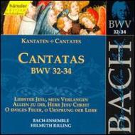 Хåϡ1685-1750/Cantatas.32-34 Rilling / Stuttgart Bach Collegium