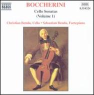 ボッケリーニ（1743-1805）/5 Cello Sonatas： C. benda(Vc)s. benda(P)