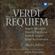 Requiem : Abbado / Berlin Philharmonic, Gheorghiu, Barcellona, Alagna, Konstantinov (2CD)