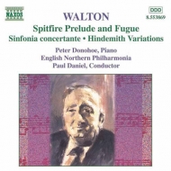 ウォルトン、ウィリアム（1902-1983）/Sinfonia Concertante Etc： Donohoe(P)daniel / English Northern Philharmoni