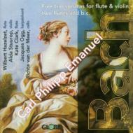 ХåϡC. P.E.1714-1788/Trio Sonatas Hazelzet K. clark(Fl) Stuurop(Vn) Ogg(Cemb)
