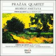 スメタナ（1824-1884）/String Quartet 1 2 ： Prazak Q (1999) +from My Homeland： Remes(Vn) 萱原祐子(P)