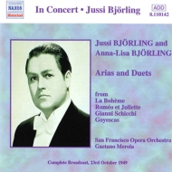Jussi & Anna-lisa Bjorling Arias & Duets
