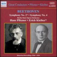 ベートーヴェン（1770-1827）/Sym.2 4： E. kleiber Pfitzner / Berlin State Opera. o