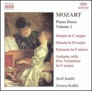 ⡼ĥȡ1756-1791/Piano Duets Vol.1 Jando / Kollar(P)