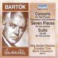 2台のピアノと打楽器､管弦楽のための協奏曲、他 D.P.バルトーク（p）シャンドール＆ブダペスト交響楽団、他 : バルトーク (1881-1945)  | HMVu0026BOOKS online - HCD31039
