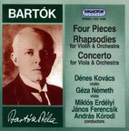 Хȡ (1881-1945)/4 Orch. pieces 2 Rhapsodies Erdelyi Ferencsik Korodi /