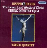 ϥɥ1732-1809/(String Quartet)7 Last Words Of Christ Tatrai. q