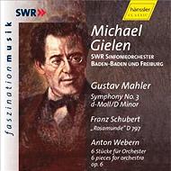 マーラー（1860-1911）/Sym.3： Gielen / Swr. so +webern： 6stucke Fur Orch