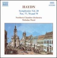 ϥɥ1732-1809/Symphonies Vol.20 Ward / Northern. co