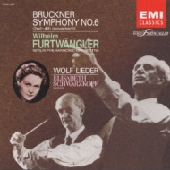 Sym.6: Furtwangler / Bpo(1941)+wolf: Songs : ブルックナー (1824