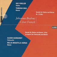 Brahms / Franck/Violin Sonata.1 / (Cello) Vogler(Vn)gerhardt(Vc)