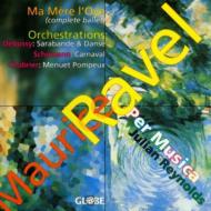 ラヴェル（1875-1937）/Ma Mere L'oye： Reynolds / European Co +chabrier Schumann Paganini
