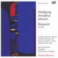 モーツァルト（1756-1791）/Requiem： Bernius / Stuttgart Baroque. o
