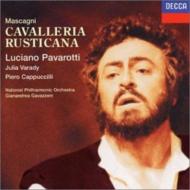 マスカーニ (1863-1945)/Cavalleria Rusticana： Gavazzeni / National Po Pavarotti Varady Cappuccilli