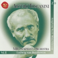 ١ȡ1770-1827/Sym.9 Missa Solemnis Toscanini / Nbc. so