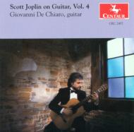 ץ󡢥åȡ1868-1917/Scott Joplin On Guitar Vol.4 Giovanni De Chiaro