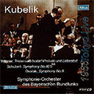 ドヴォルザーク（1841-1904）/Sym 9 ： Kubelik / Bavarian Rso(1965 Tokyo) +schubert： Sym 8 Wagner
